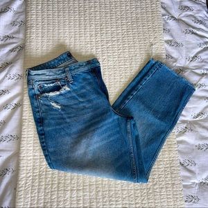10. Rigid Denim distressed Mom Jean